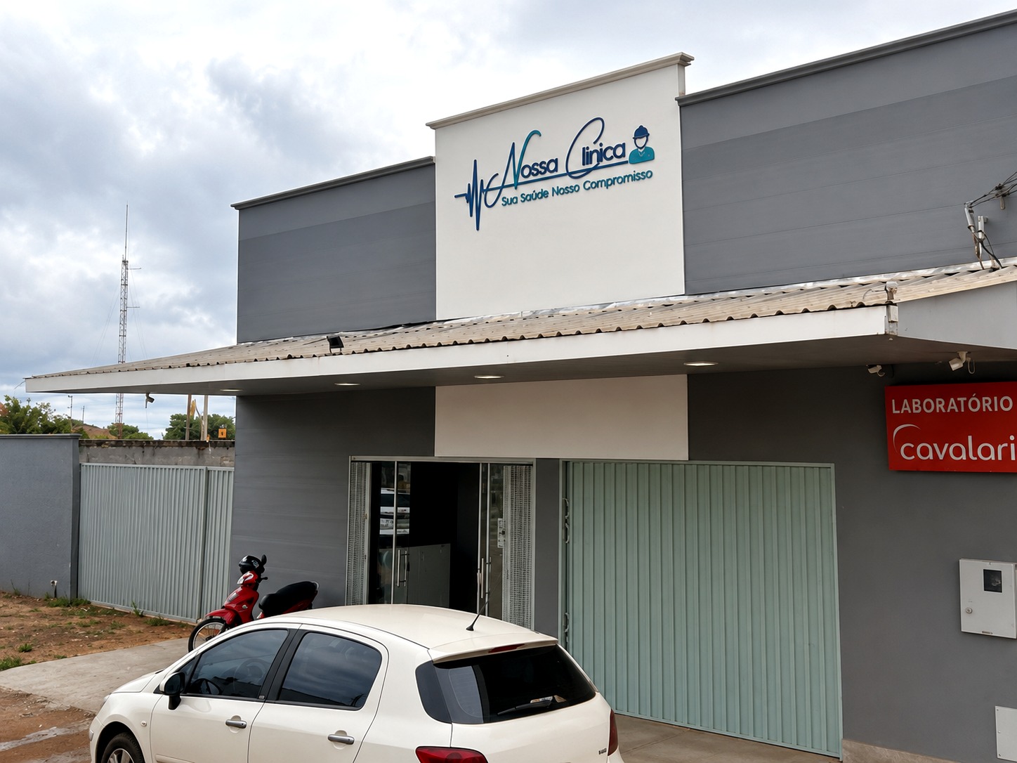 Estrutura externa da Nossa Clínica